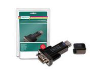 Adap Digitus USB2 A/M to seriell DSUB9/M