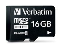 Flash card Micro-SD  16GB Verbatim