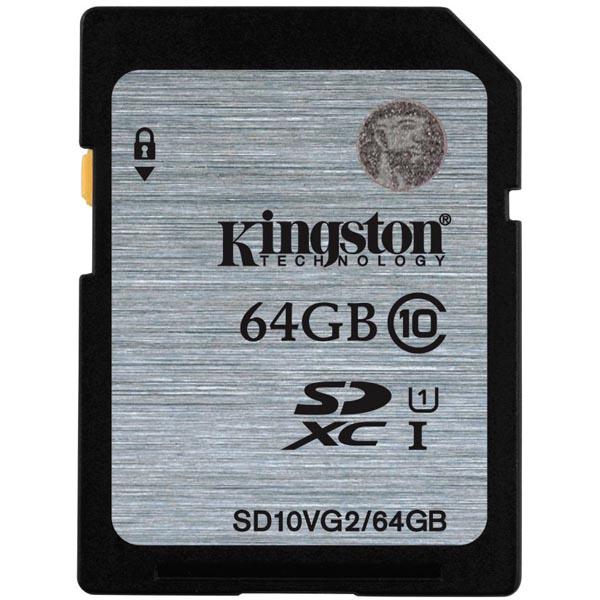 KINGSTON 64GB SDXC CLASS10 UHS-I 45MB/S