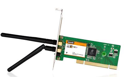 WLAN N 300M Adapter PCI 2T2R, detachable antennas, langaton verkkokortti PCI