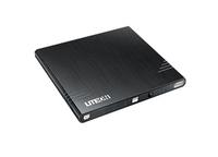 LiteOn DVD+-RW/±R Slim [USB Extern] eBau108-11BLACK DN-8A6JH