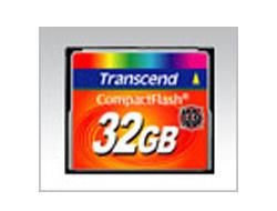 TRANSCEND Compact Flash Muistikortti 32GB (133x) (mm. Canon PowerShot S45, S50, S60, S70, G3, G5, G6, EOS400, EOS D30, DCS-1, EOS300D, Nikon Coolpix 5000, 5400, 5700, 8700, D1, D100, E3/E3s) Varmista tukeeko kamera 32GB kokoa!