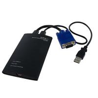 StarTech.com Crash Cart Adapter - 1920 x 1200 - Portable Laptop USB 2.0 to KVM Console (NOTECONS01) KVM switch Desktop