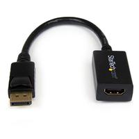Adap StarTech DP 1.2 to HDMI M/W 0,25m