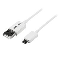 StarTech USB-A to Micro USB  1m M/M White