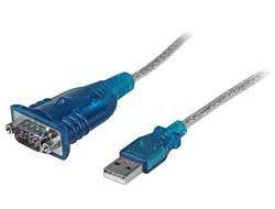 Adap StarTech USB to RS232 /DB9 Serial 0,4m