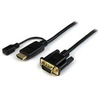 Cable StarTech HDMI to VGA active 1,8m