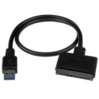 StarTech.com USB 3.1 to 2.5 SATA Hard Drive Adapter - USB 3.1 Gen 2 10Gbps UASP External HDD/SSD Storage Converter (USB312SAT3CB) Lagringskontrol