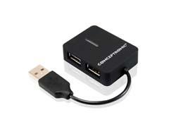 Conceptronic C4PUSB2 4 Port Travel-USB Hub