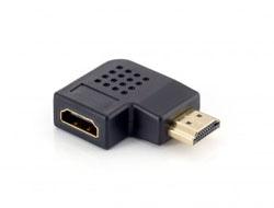 Equip HDMI Adapter 90° Flat Angled ,M/F, Kulma, Uros - Naaras