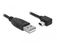 Adapter DELOCK USB 2.0-A-St. > mini USB-St. gew. 5,0m [bk]