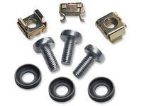 Intellinet Screws Set of cage nuts, screws and plastic washers (50 each).