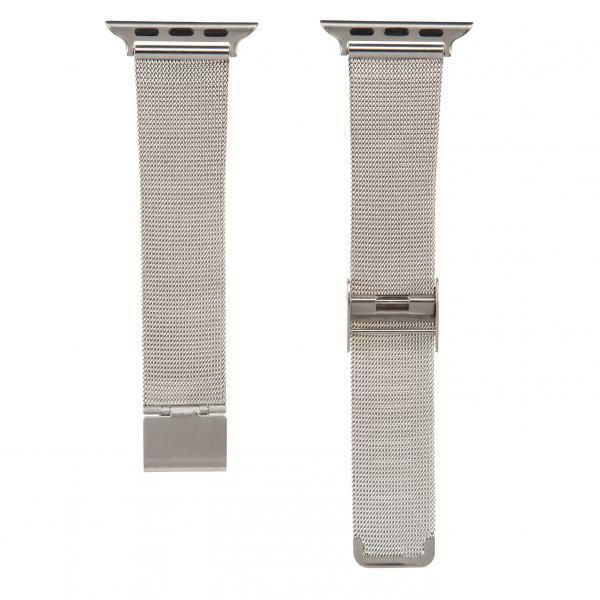 Hama Watchband Milanaise silver for Apple Watch 38mm