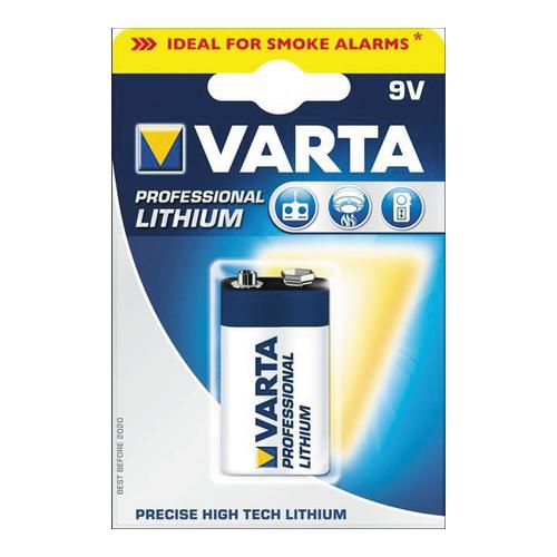1 Varta Lithium 9V-Block 6 LR 61