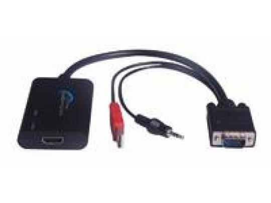 MicroConnect VGA-HDMI muunnin