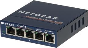Netgear Copper Gigabit Switch, 5-port