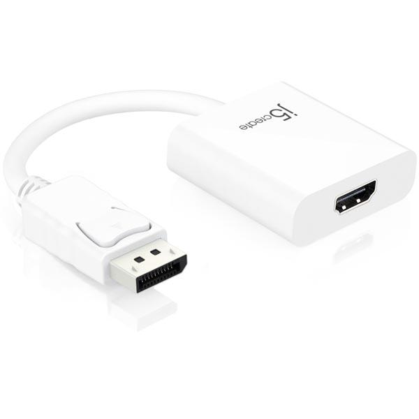 j5 create JDA154 - DisplayPort - HDMI-sovitin, DP++, 1920x1200