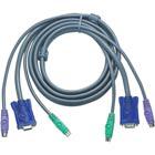 ATEN KVM-kaapeli, 2xPS/2 u - u ja 1xHD15 u - n, 1,8m