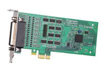 LP PCIe 4xRS422/485 1MBaud Low Profile