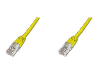 Digitus DK-1511-015/Y Patch Cable UTP CAT5e Yellow 1.5m