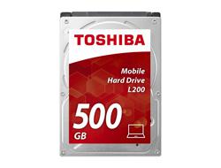 Toshiba 2.5" HDD Bulk 500GB L200 - Mobile Hard Drive