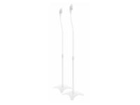 M Speaker Floorstand White 2-pack - mikrofoniteline