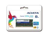 ADATA DDR3L  8GB 1600MHz CL11  non-ECC SO-DIMM  204-PIN