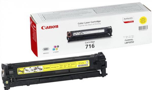 Canon Toner 716 Yellow LBP5050/5050n