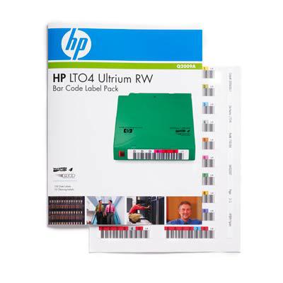 HP LTO4 VIIVAKOODITARRAT 100KPL