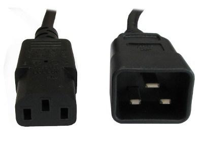 IEC C20 to IEC C13 converter