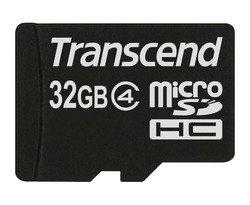 Transcend MicroSD Cards SDHC Class 4 32GB