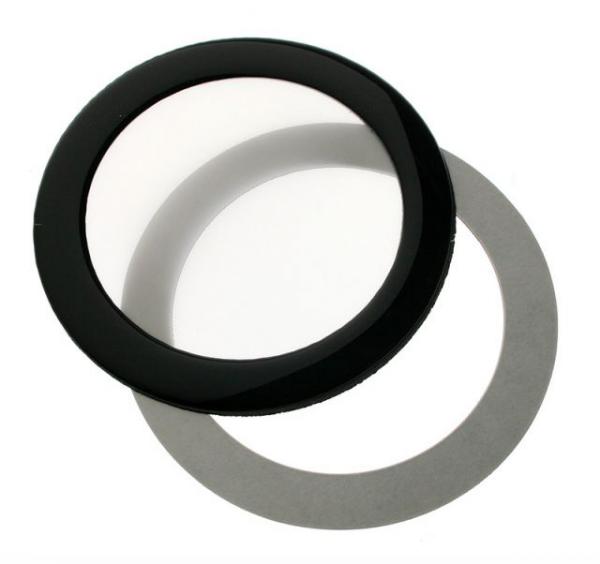 DEMCiflex Round Dust Filter 80mm Black/White