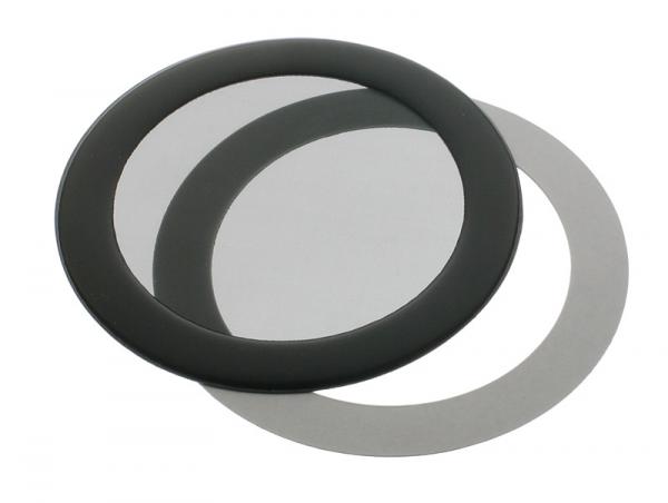 DEMCiflex Round Dust Filter 80mm Black/Black