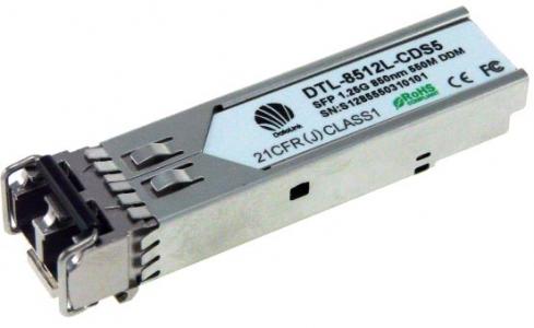 SFP 1000Base-SX MM 275/550m, 850nm Multimode, 1.25G, LC, DDM