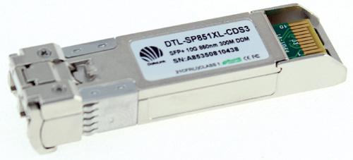 SFP+ 10GBase-SR SM 300m, 850nm Singlemode, LC, DDM