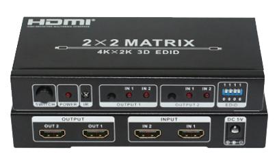 HDMI 1.4 matrix 2x2, EDID, 4k