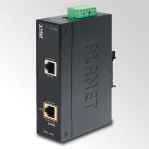 Industrial PoE IEEE802.3at Injector High Power 30W -40C...+75C