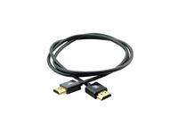Kramer C-HM/HM/PICO Ultra-Slim Flexible High-Speed HDMI Cable W/Ethernet 0,3m, Black