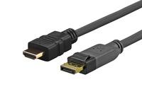 Vivolink Pro Displayport - HDMI, FHD, 20 m, musta