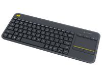 LOGITECH Wireless Touch Keyboard K400 Plus Black (Nordic)
