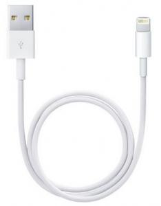 USB-A TO LIGHTNING CABLE 1M, WHITE