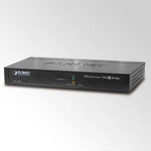 VDSL2 4-port Ethernet Converter 100Mbit/s VDSL(RJ-11)+POTS+4x10/100BaseT