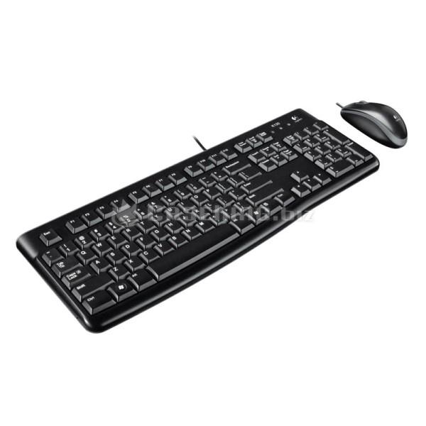 Logitech Langalliset Hiiri ja Näppäimistö  MK120 Musta