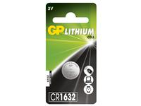 GP Lithium Cell Battery CR1632, 3V