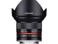 Samyang MF 12mm F2.0 APS-C Canon M musta