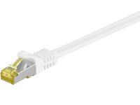CAT 7 S/FTP RJ45 White 1M LSZH