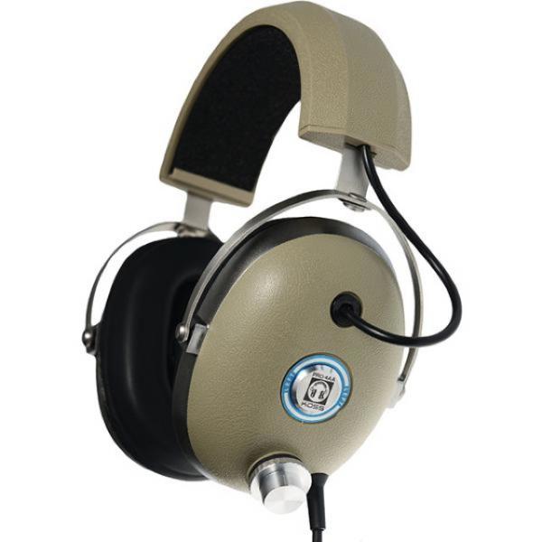 KOSS Kuuloke PRO4AA Over-Ear Gold. Jämäkät ja laadukkaat kuulokkeet 6.3 mm plugilla.