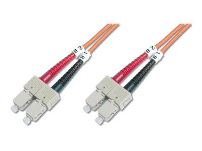 Digitus DK-2522-05/3 Fiber Optic Patch Cable SC-SC Multimode Duplex OM3 5m 