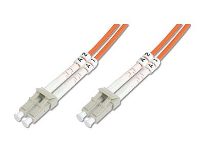 Digitus DK-2533-02/3 Fiber Optic Patch Cable LC-LC Multimode Duplex OM3 2m 