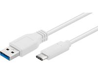 MicroConnect USB-C Gen1 – USB3.0 A, 1 m kaapeli, 5 Gbit/s